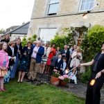 wedding entertainer - fire juggling show