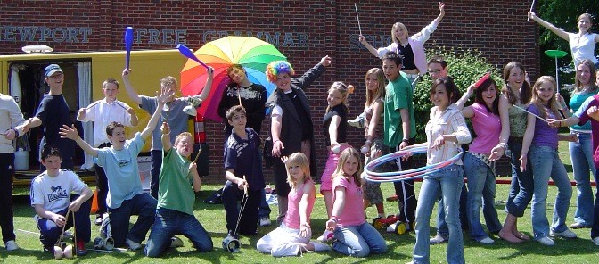 circus skills training in schools