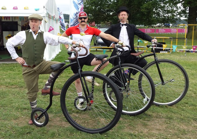 british themed comedy cyclists