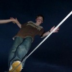 learning circus skills at youth camp.