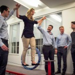 team building session, circus skills