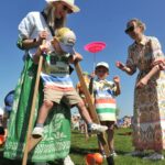 family circus skills workshop - stilt walking