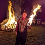 fire juggler bonfire